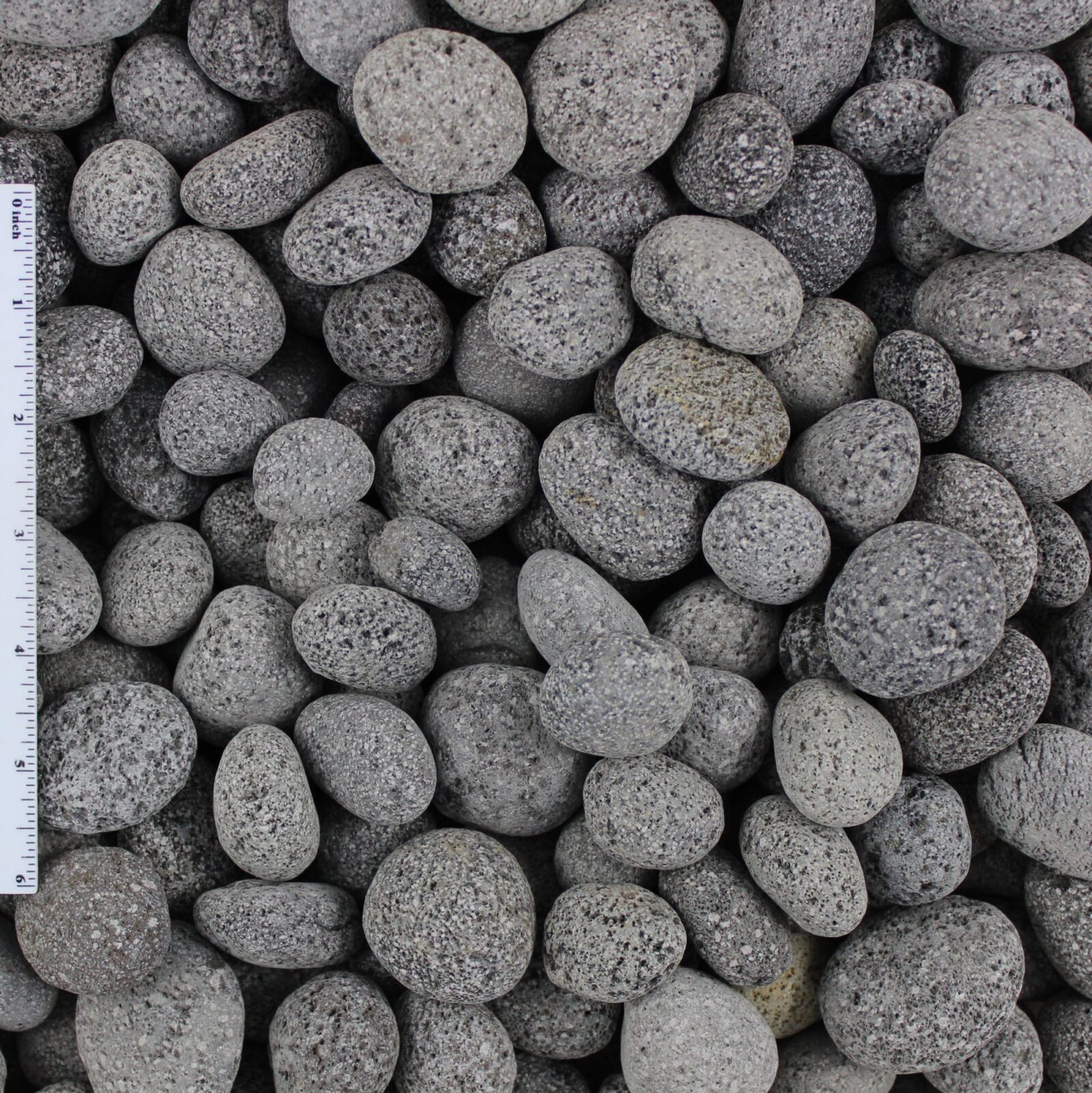 Black Lava Pebble 1/2 Black Lava Pebble 1/2