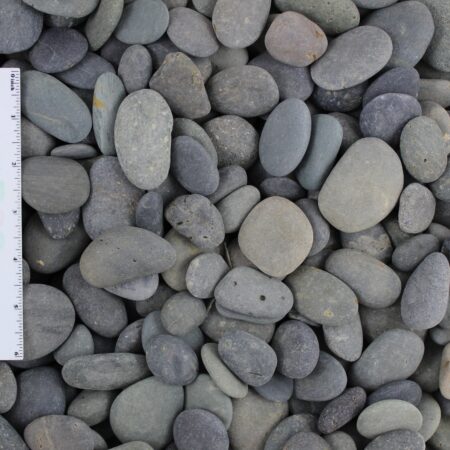 Black Mexican Beach Pebble .5-1