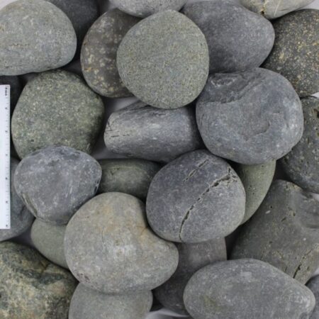 Black Mexican Beach Pebble 3-5