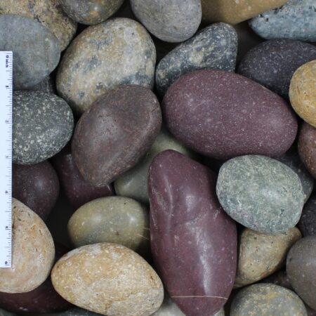Polished Mixed Mexican Beach Pebble 2-3