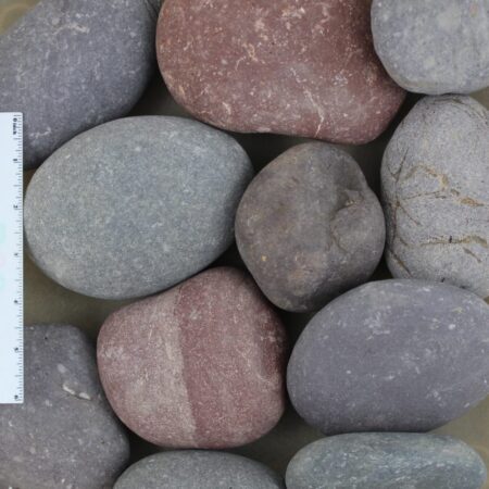 Red Mexican Beach Pebble 3"-5"