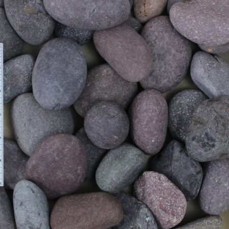 Red Mexican Beach Pebble 1-2