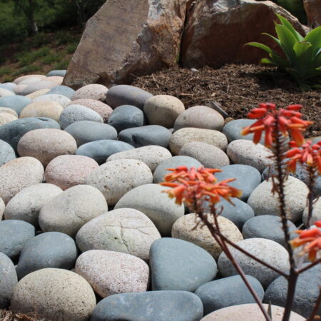 Mixed Beach Pebble Pineapples